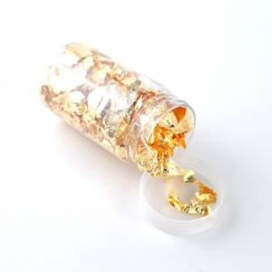 Gold Silber Rosegold Folie Füllung Epoxidharz NailArt Decor DIY Resin Mold Filler Bild 2