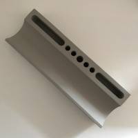 Stylischer Desktoporganizer / Stiftablage für Schreibtisch aus Beton, grau, 27 cm Bild 2
