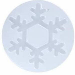 Silikon Gießform Schneeflocke Resin Epoxid Harz Silikonform DIY Snowflake Bild 2