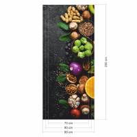 selbstklebendes Türbild - Küche 0,9 x 2 m (16,66 €/m²) - Türtapete Türposter Klebefolie Dekorfolie Bild 2