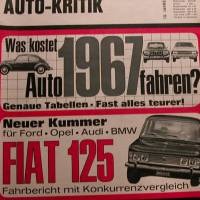 mot Auto-Kritik  Nr. 10        6.5.  1967  -   was kostet Autofahren 1967 ?  Test Austin-Morris 850 Bild 1