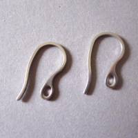5 Paar Ohrhaken aus Edelstahl französische Ohrringhaken Bild 1