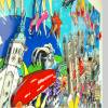 München Bayern 3D pop art bild kunst bunt limited edition personalisierbar 3dbild fine art Bild 2