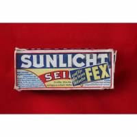 Vintage Sunlicht Seife Doppelstück Originalverpackung Bild 1