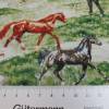 Baumwolle Popeline Pferde, Oeko-Tex Standard 100 (1m/10,-€) Bild 4