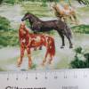 Baumwolle Popeline Pferde, Oeko-Tex Standard 100 (1m/10,-€) Bild 5