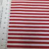 Jersey, Baumwoll-Jersey, Streifen, Isa, 1 cm breit,rot-weiß Oeko-Tex Standard 100(1m/13,-€) Bild 3