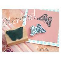 Stempel Schmetterling für Karten und Embossing Bild 1
