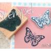 Stempel Schmetterling für Karten und Embossing Bild 2
