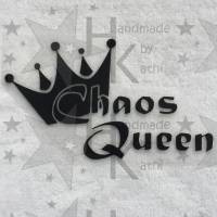 Bügelbild - Chaos Queen (Königin) - viele mögliche Farben Bild 1