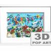 Aachen chio Reitturnier 3D Pop Art Bild Geschenke souvenirs personalisierbar reitsport wandbild Bild 1