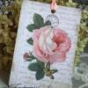 9 Geschenkanhänger, Dekoanhänger mit tollen Vintage Rosenmotiven Bild 4