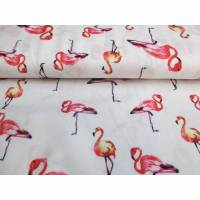 Viskose, leichter Sommerstoff,  Flamingo(1m/11,-€) Bild 1