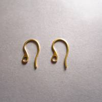 5 Paar Ohrhaken aus Edelstahl französische Ohrringhaken Brisuren Bild 1
