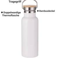 Thermosflasche mit Name Hase Waldtiere Thermokanne Geschenkidee Bild 8
