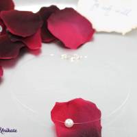 Reserviert! Schwebende Perle * 14 mm *, die Große! Schöne schlichte Kette mit einer fliegenden Perle! Bild 3