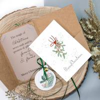 Geldgeschenk Weihnachten MAGIC OF CHRISTMAS | personalisierte Geschenkverpackung Weihnachtsgeschenk  | Weihnachtskarte Bild 2