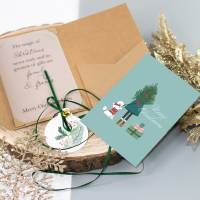 Geldgeschenk Weihnachten MAGIC OF CHRISTMAS | personalisierte Geschenkverpackung Weihnachtsgeschenk  | Weihnachtskarte Bild 4