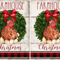Reispapier - Motiv Strohseide - A4 - Decoupage - Vintage - Weihnachten - Christmas - Farmhouse - 19576 Bild 2