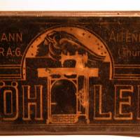 Blechdose - Hermann Köhler Altenburg ( Thüringen)  - Nähmaschinendose Bild 2
