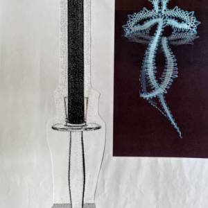 Leuchter Vase Klöppelbrief als PDF Download Bild 1
