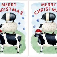 Reispapier - Motiv Strohseide - A4 - Decoupage - Vintage - Weihnachten - Christmas - Farmhouse - 19579 Bild 2