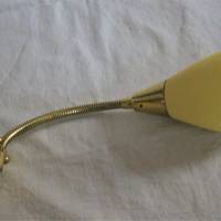Vintage Wandlampe Messing Schwanenhals Bild 4