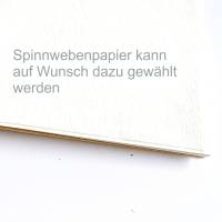 Spiralalbum Fotoalbum Gästebuch blumig blau weiß A5 Bild 5