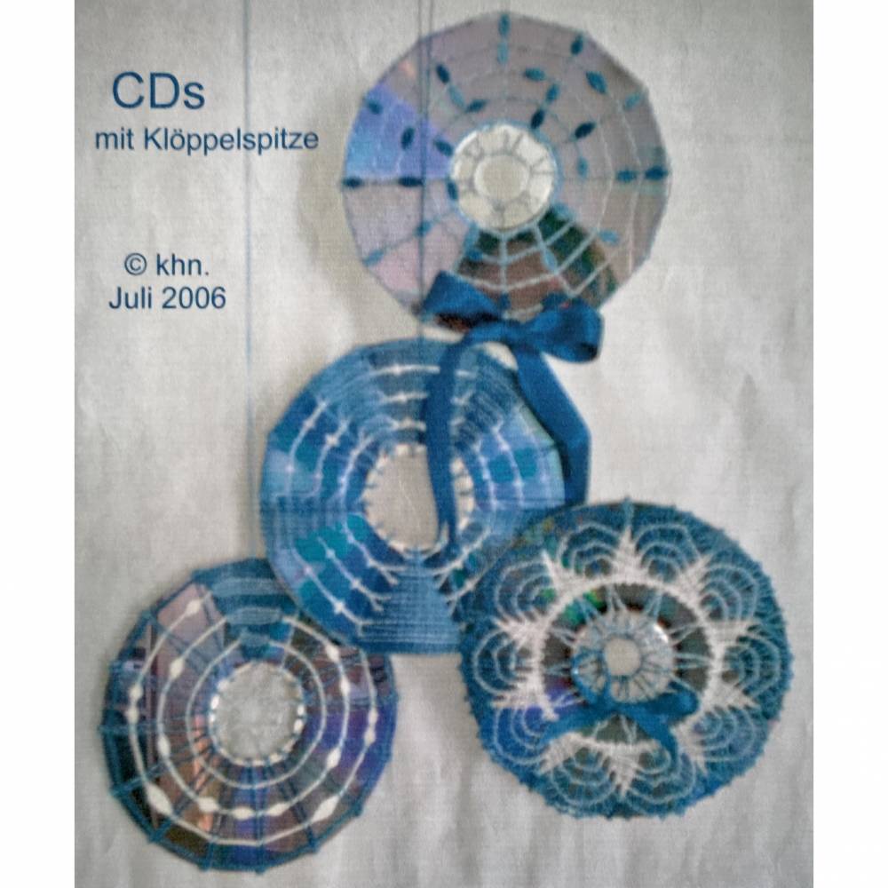 CD umklöppelt Muster 03 Klöppelbrief als PDF Download Bild 1