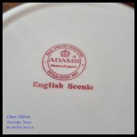 Vintage SCHÜSSEL RUND 70er Jahre - altes englisches Keramikgeschirr von Adams Bild 9