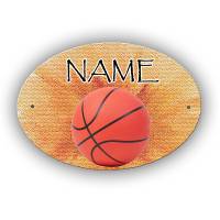 Türschild Motiv Basketball mit Name / Personalisierbar / Junge Bild 1