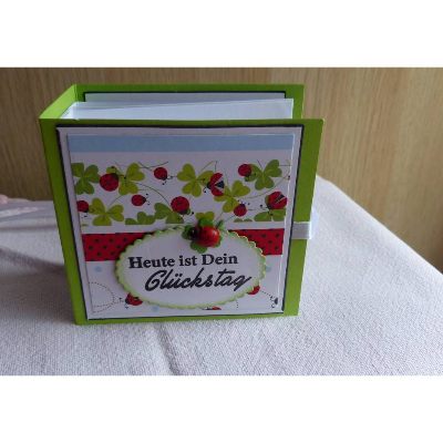 Teebeutelbuch,Heute ist Dein Glückstag