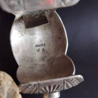 Nativ American Navajo, Uhrenarmspange 925 Sterling, Türkis (UA5) Bild 5