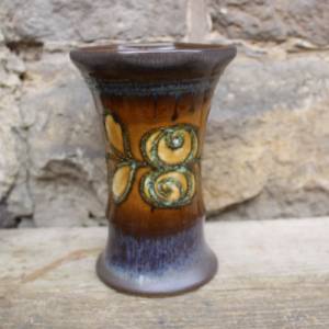 Strehla Vase 1432 Fat Lava Keramik  DDR  60er 70er Jahre Bild 4