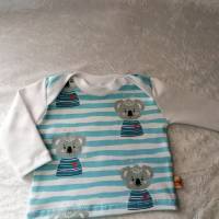 Frühchen Pullover , Gr 44 bis 48, Reborn Baby, Handgefertigt aus Jersey, Bekleidung für Frühchen Babys Bild 7