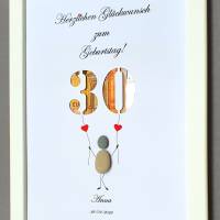 Geldgeschenk Steinbild 30.Geburtstag,40.Geburtstag,50.Geburtstag,60.Geburtstag,70.Geburtstag,Geburtstagsgeschenk Bild 5