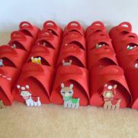 Adventskalender Alpaka Lama  Weihnachtskalender Kinder Junge Mädchen  Zierschachteln Schachteln zum Befüllen Bild 2