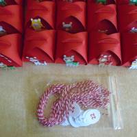 Adventskalender Alpaka Lama  Weihnachtskalender Kinder Junge Mädchen  Zierschachteln Schachteln zum Befüllen Bild 8