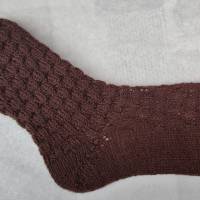 handgestrickte Socken Gr. 44/45 Bild 2