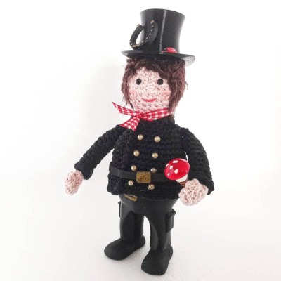 Eierwärmer/Eierbecher Glücksbringer Glückspilz Glücksschwein Schornsteinfeger Hufeisen