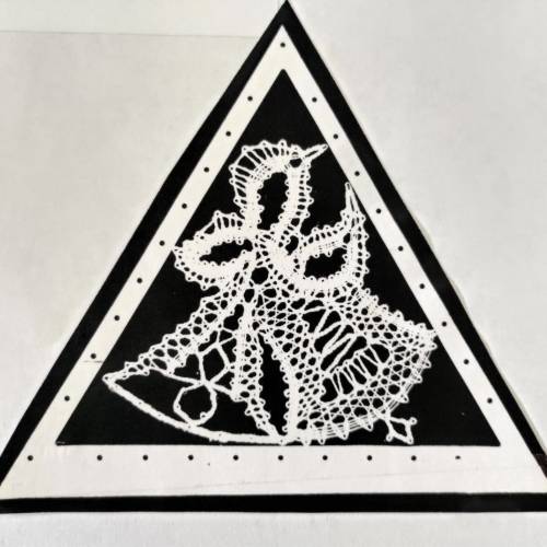 Miniatur Dreieck Glocken Klöppelbrief als PDF Download