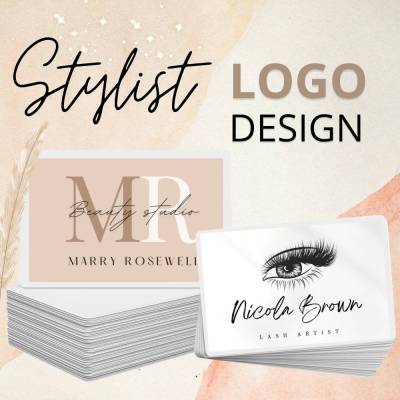 Personalisiertes Logo Design für Selbstständige, Stylisten, Friseure, Kosmetiker, Kosmetikstudios, Instagram Profilbild