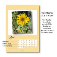 Bastelkalender Foto-Kalender zum Selbstgestalten und basteln in Schule und Kindergarten, Format DIN A4 Bild 3
