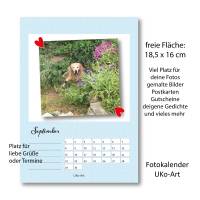 Bastelkalender Foto-Kalender zum Selbstgestalten und basteln in Schule und Kindergarten, Format DIN A4 Bild 5