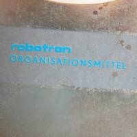 DDR  - Robrotron Organisationsmittel  - Behälter für Dic. - Blech/ Metall Bild 3