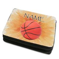 Basketball Federmäppchen inkl. Inhalt mit Name / Personalisierbar Bild 1