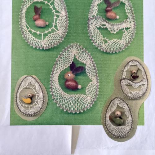 Motive für Minihäschen Klöppelbrief als PDF Download