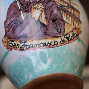 Souvenir Vase Krug "San Francesco da Paola"  Vintage Bild 7