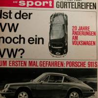 auto motor sport Heft  17  20. August 1966 - Ist der VW noch ein VW ? Bild 1
