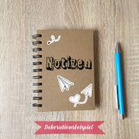 Stickerbogen Papierflieger Bullet Journal, Kalender, Planer, Freundebuch Bild 3